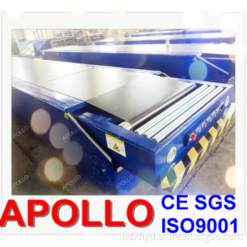 2 Steps Loading and Unloading Expandible Belt Conveyor